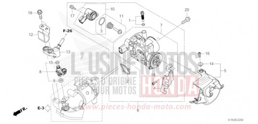 THROTTLE BODY/FUEL INJECTOR FSH125M de 2021